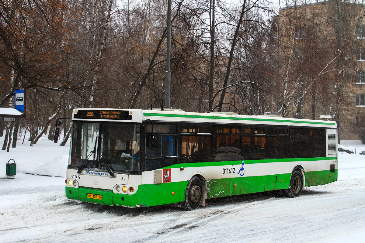 Москва, ЛиАЗ-5292.20 № 011412