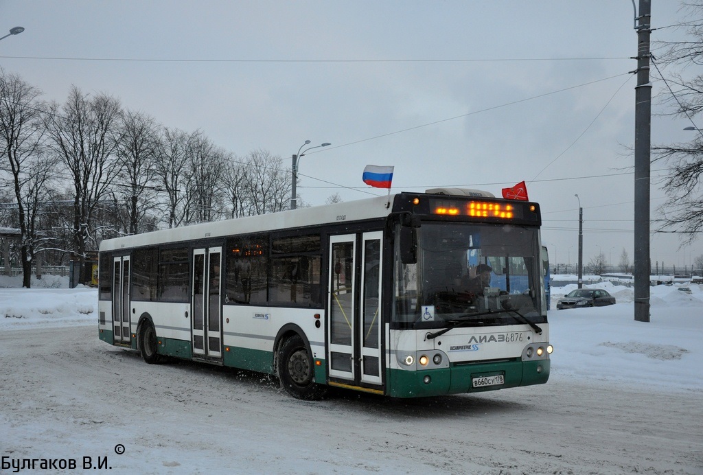 Санкт-Петербург, ЛиАЗ-5292.60 № 6876