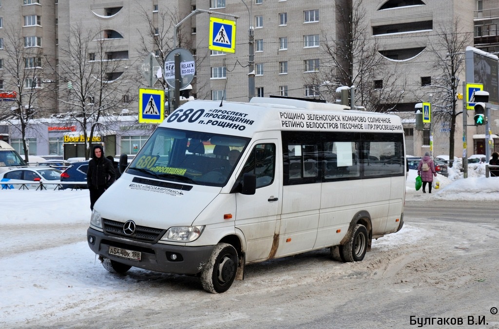 Санкт-Петербург, Луидор-223237 (MB Sprinter Classic) № А 544 ОХ 198