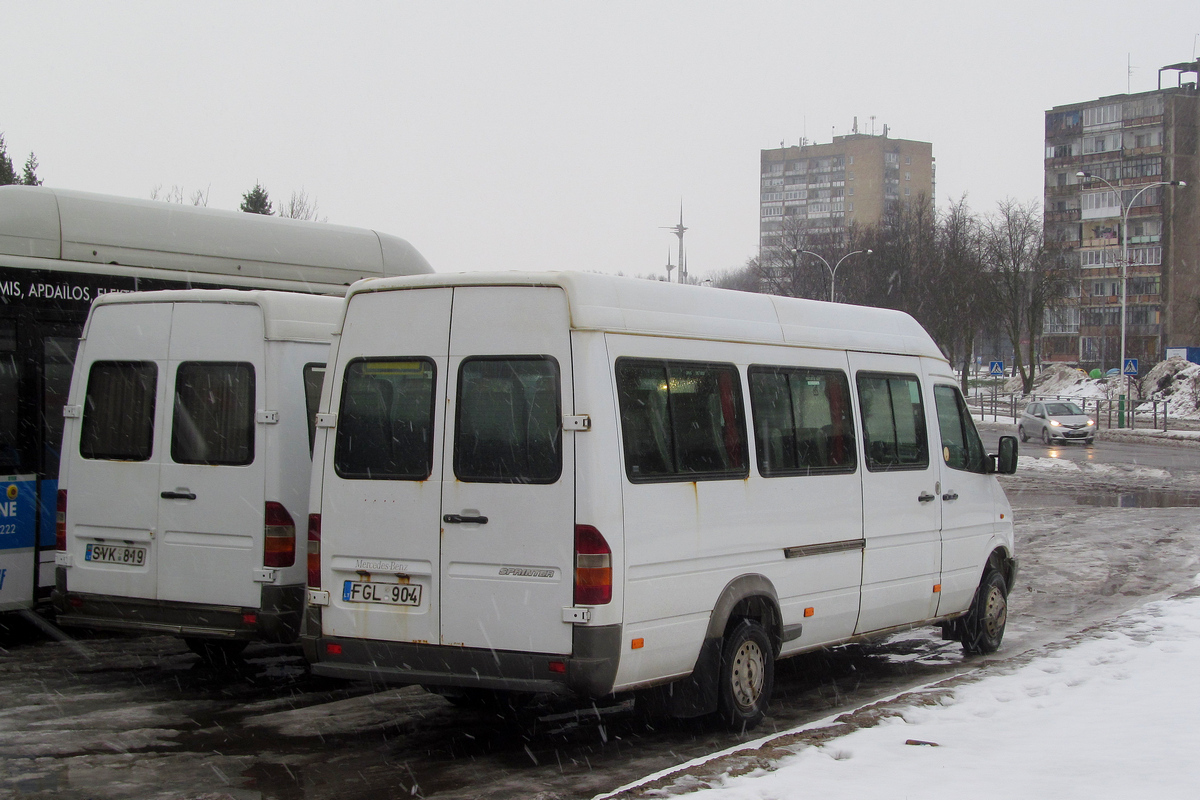 Литва, Mercedes-Benz Sprinter W904 412D № FGL 904