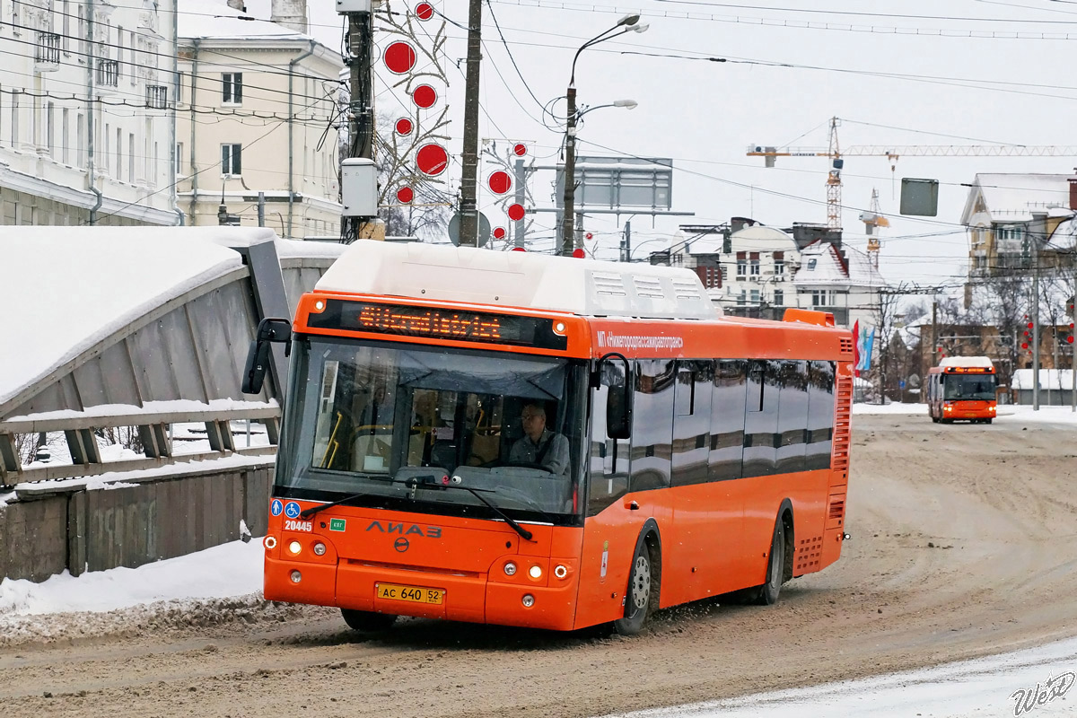 Нижегородская область, ЛиАЗ-5292.67 (CNG) № 20445