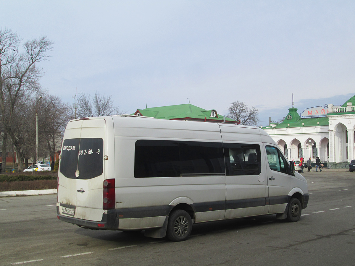 Краснодарский край, Volkswagen Crafter № В 393 ОС 21 — Фото — Автобусный  транспорт