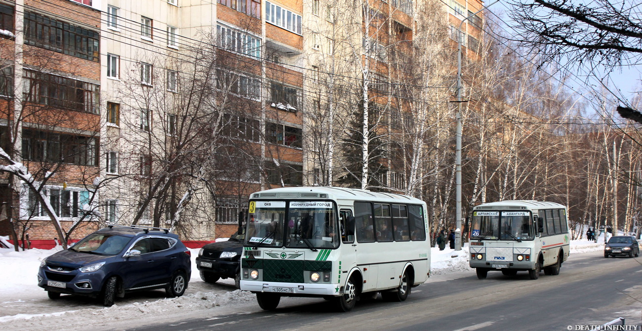 Томская область, ПАЗ-32054 № С 505 НС 70