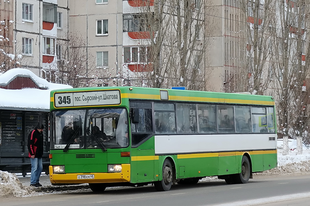 Липецкая область, Mercedes-Benz O405 № Е 398 КМ 48