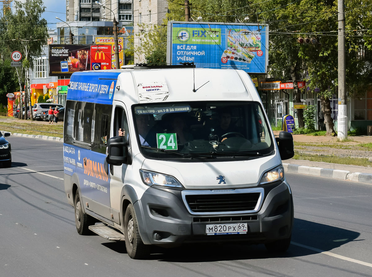 Тверская область, Нижегородец-2227SK (Peugeot Boxer) № М 820 РХ 69