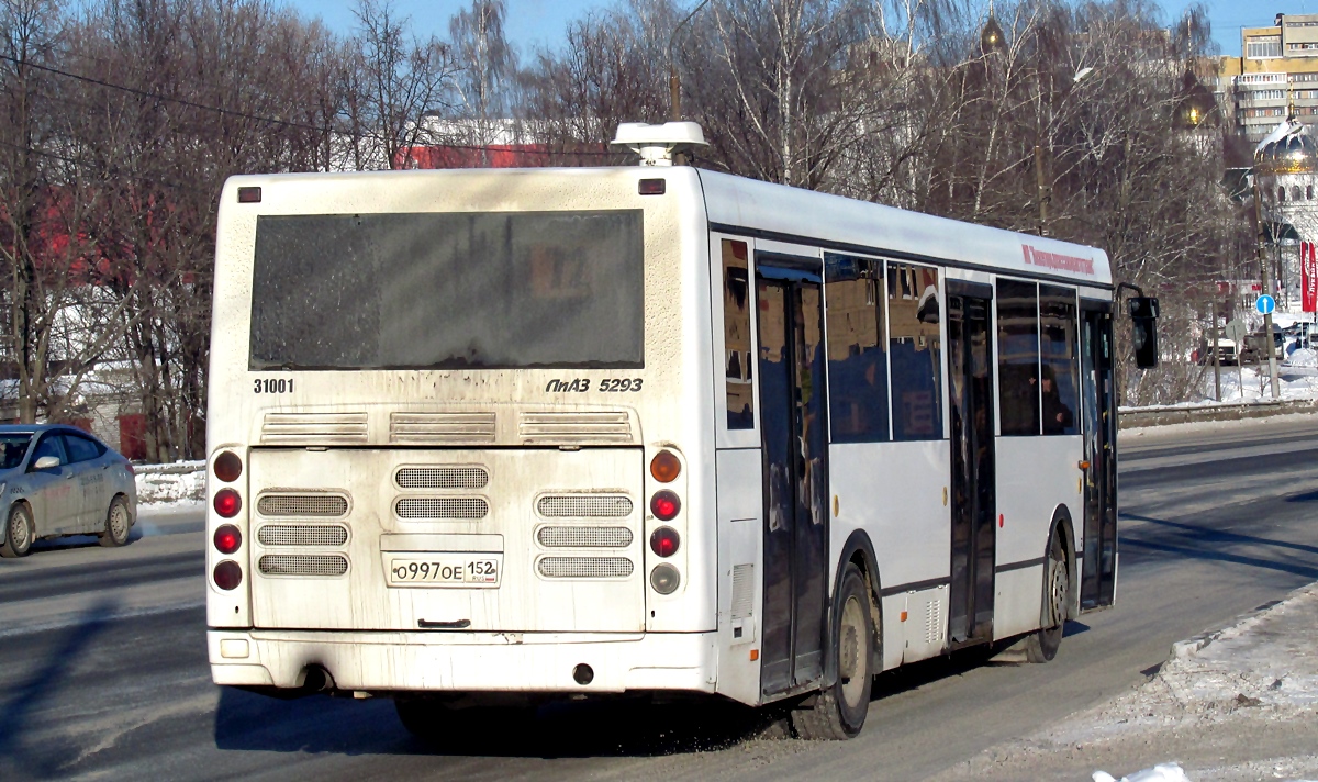 Нижегородская область, ЛиАЗ-5293.60 № 31001