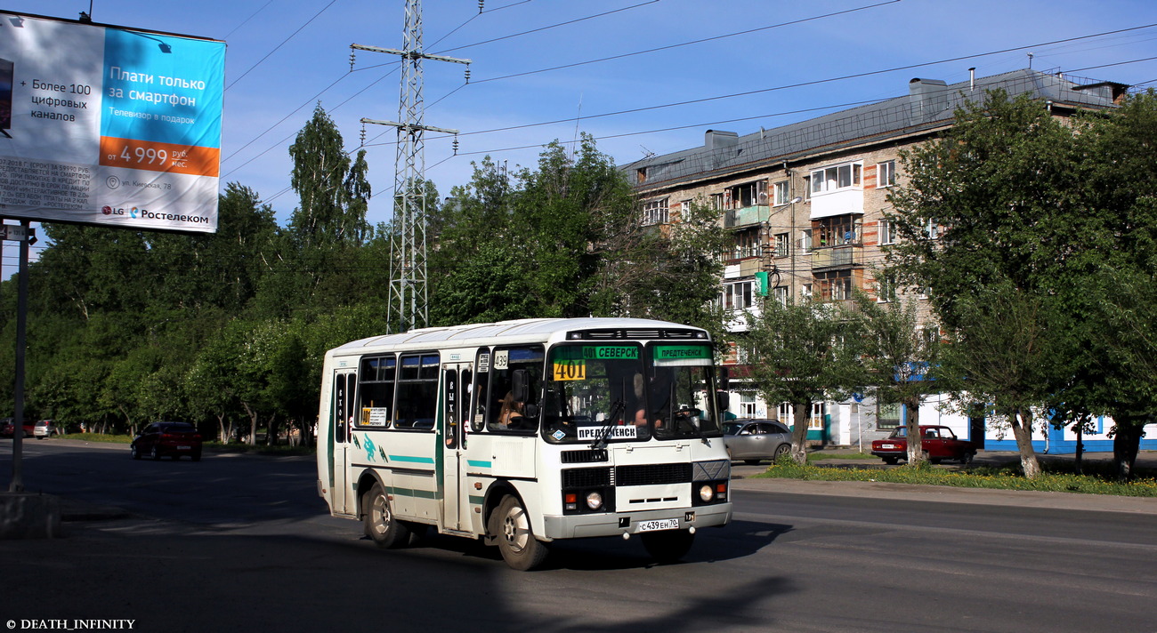 Томская область, ПАЗ-32054 № С 439 ЕН 70