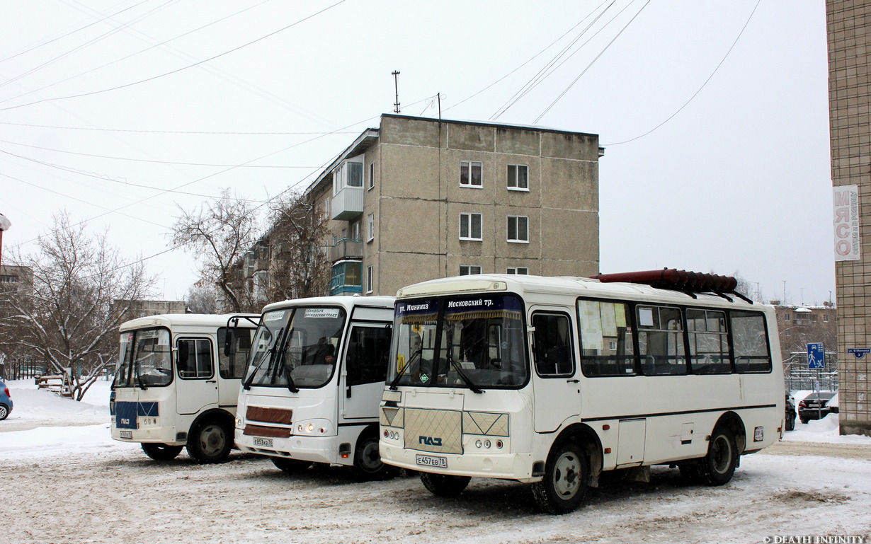 Томская область, ПАЗ-32054 № Е 457 ЕВ 70