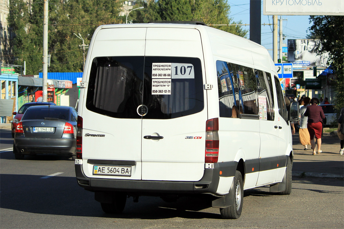 Днепропетровская область, Mercedes-Benz Sprinter W906 313CDI № AE 5604 BA