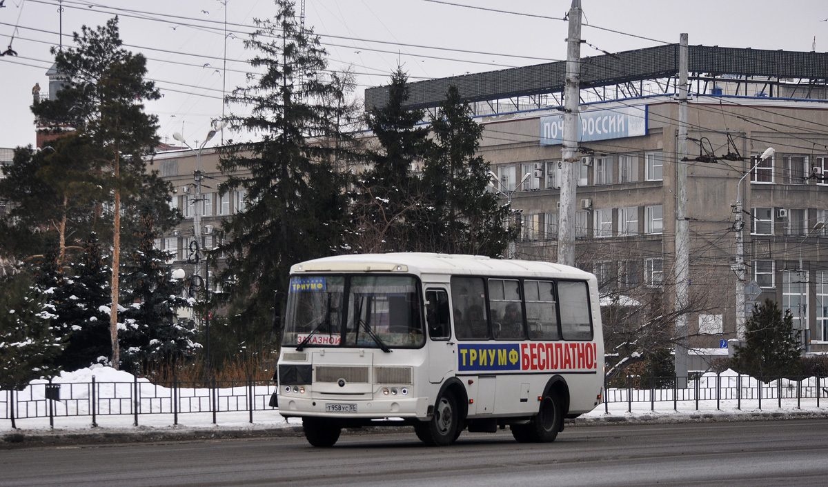 Омская область, ПАЗ-32054 № Т 958 УС 55