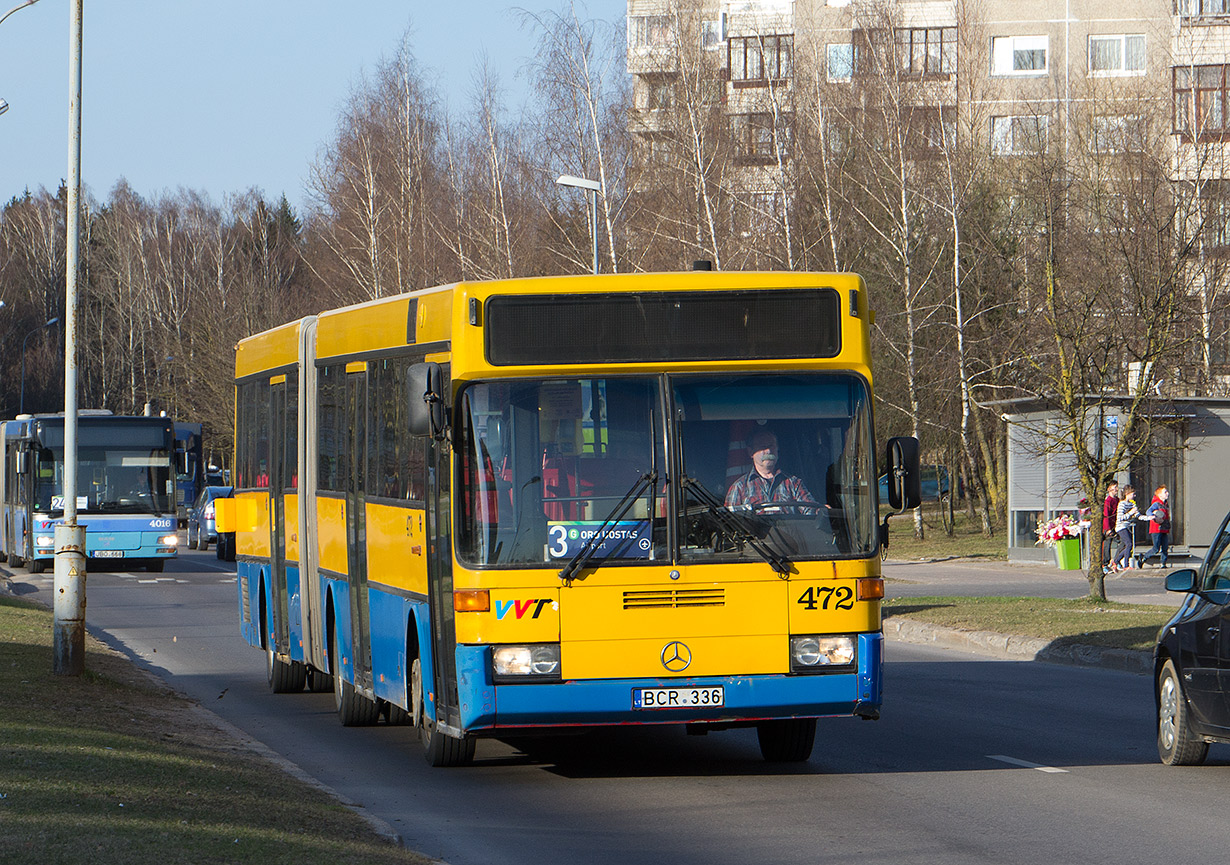 Литва, Mercedes-Benz O405G № 472