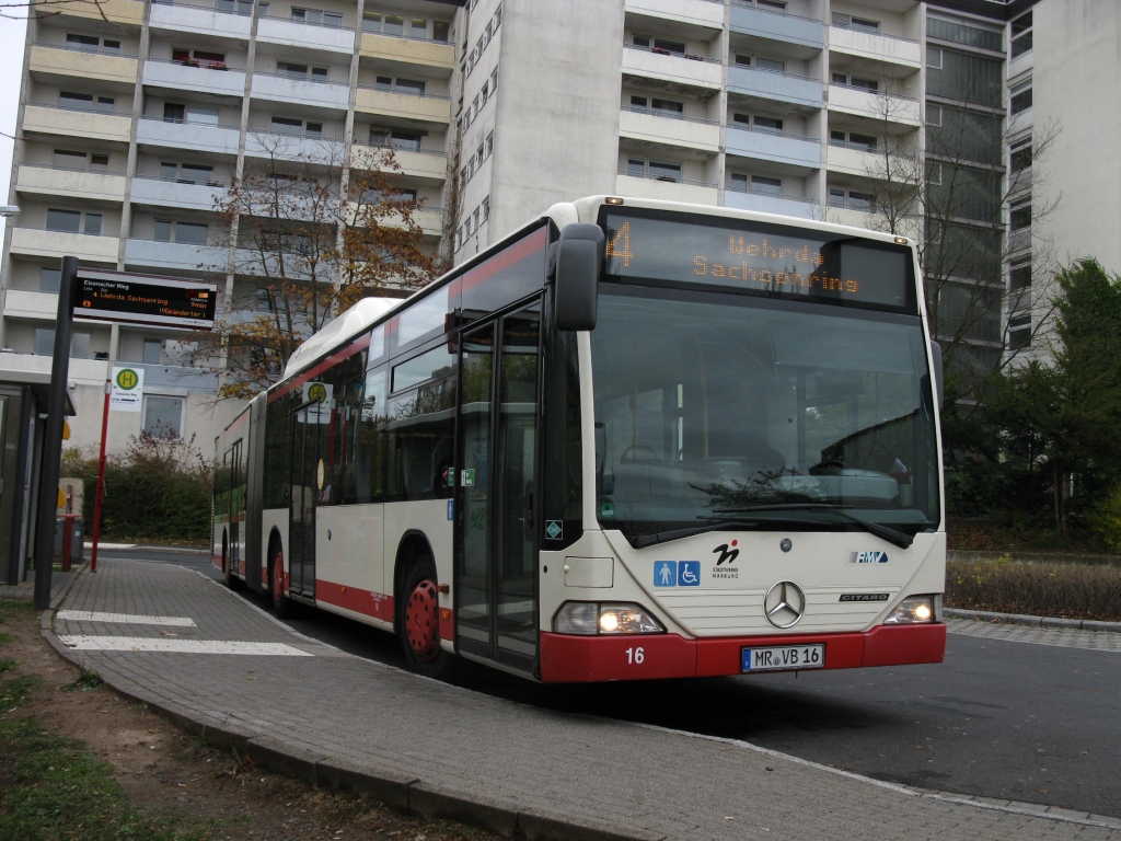 Гессен, Mercedes-Benz O530G Citaro G CNG № 16