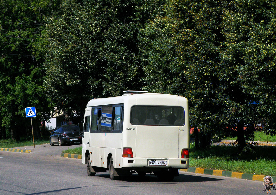 Нижегородская область, Hyundai County SWB C08 (РЗГА) № Е 631 КЕ 152