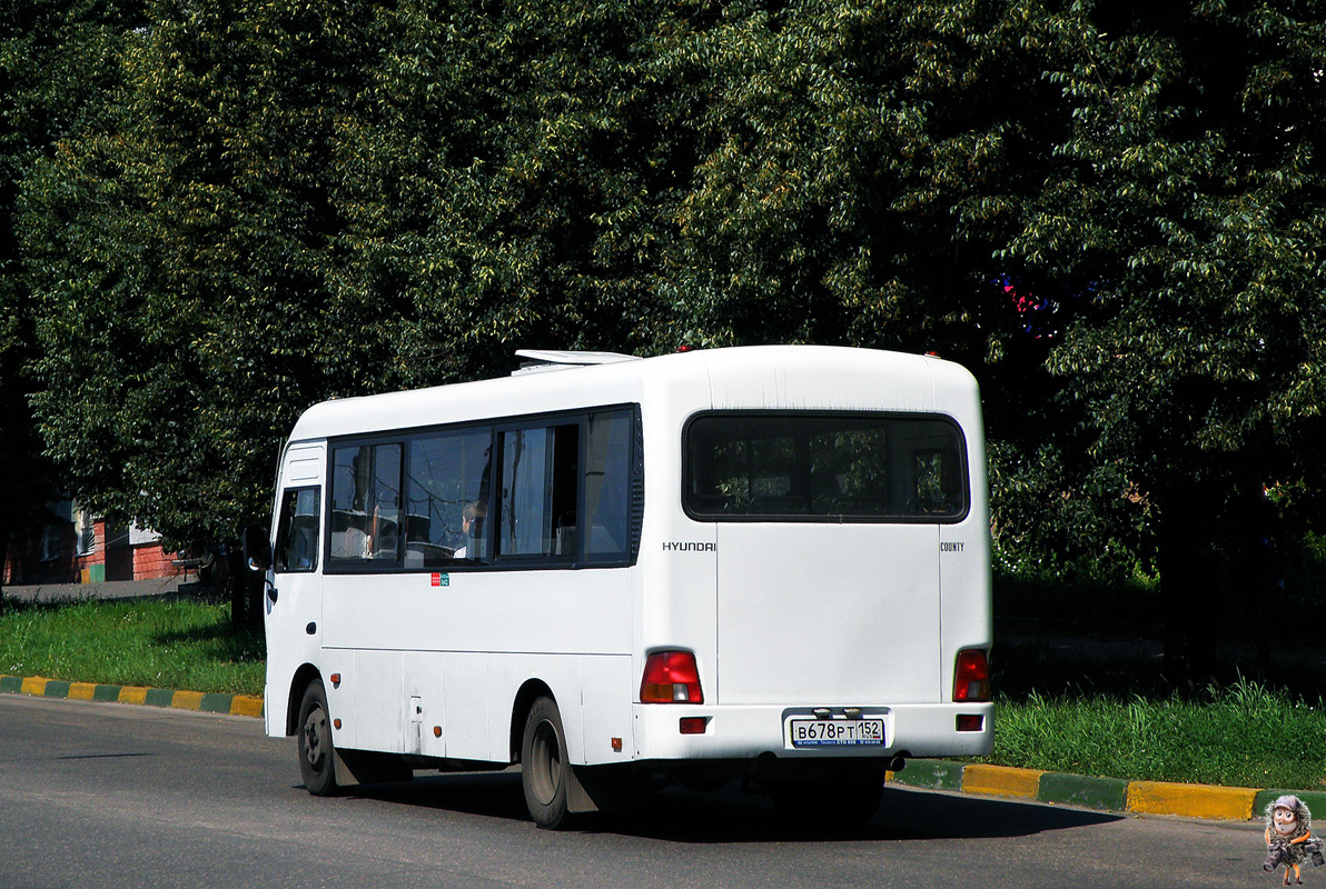 Нижегородская область, Hyundai County LWB (ТагАЗ) № В 678 РТ 152