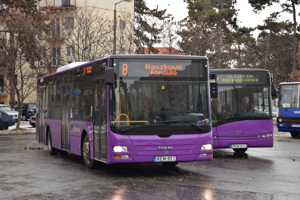 Венгрия, MAN A21 Lion's City NL313 № REM-851