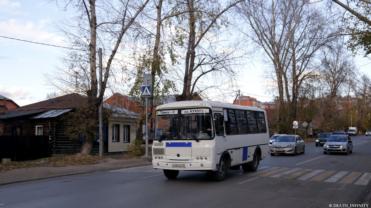 Томская область, ПАЗ-32054 № Е 454 ЕВ 70