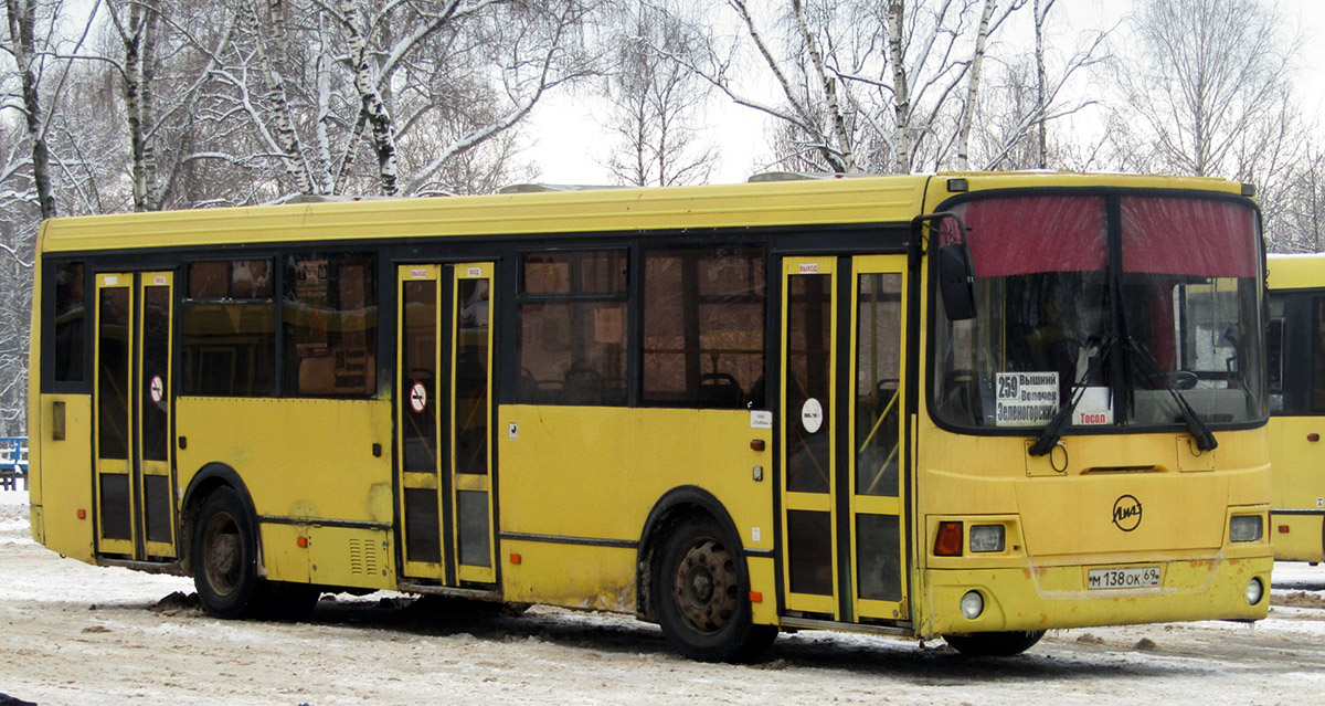 Тверская область, ЛиАЗ-5256.36 № М 138 ОК 69