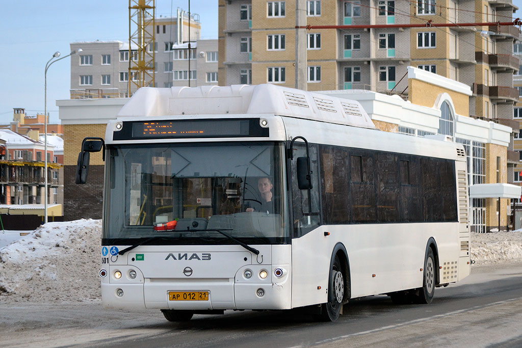 Чувашия, ЛиАЗ-5292.67 (CNG) № 4501