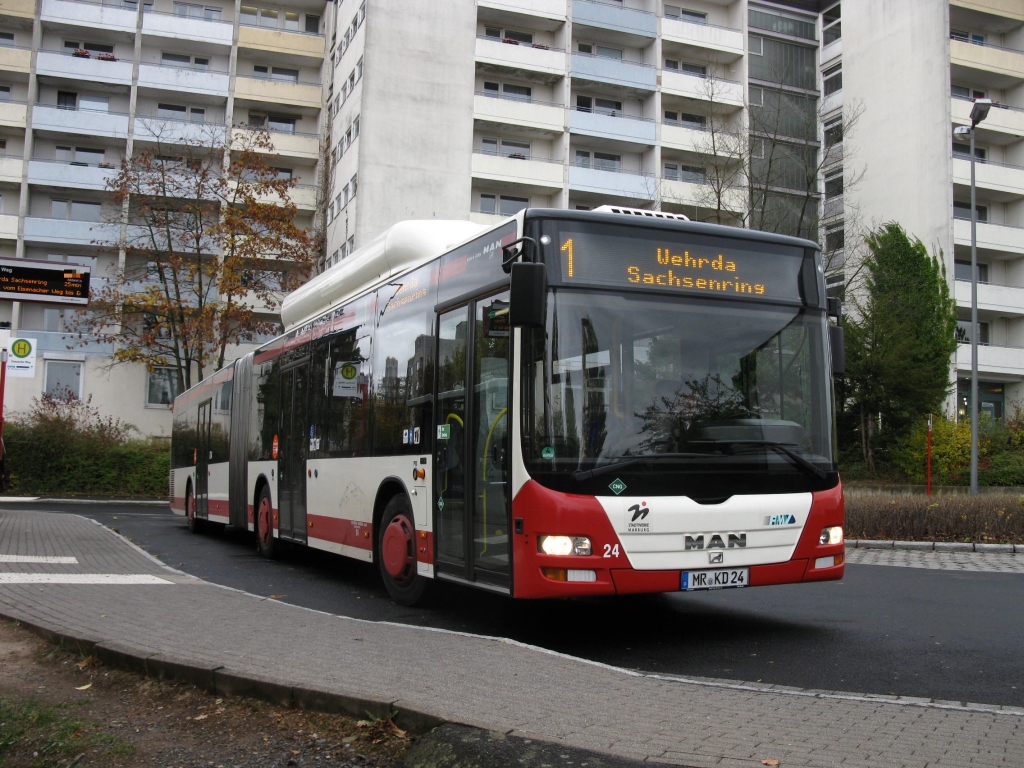 Гессен, MAN A23 Lion's City G NG313 CNG № 24