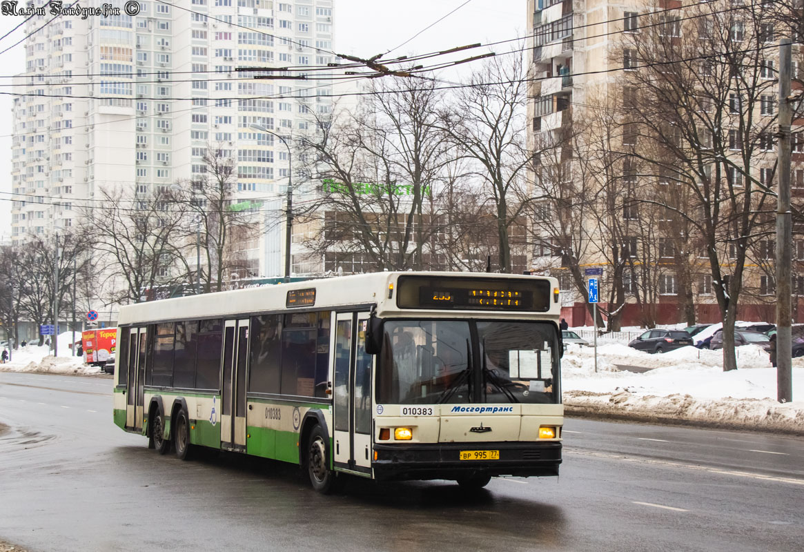 Москва, МАЗ-107.066 № 010383