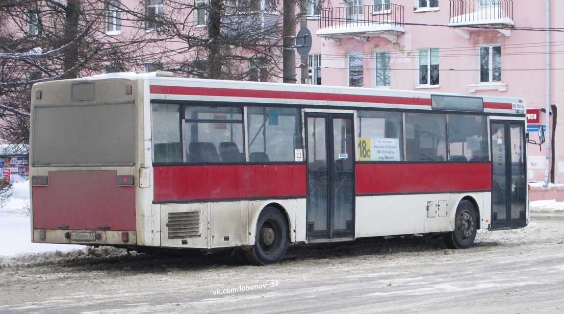 Владимирская область, Mercedes-Benz O405 № С 856 МХ 33