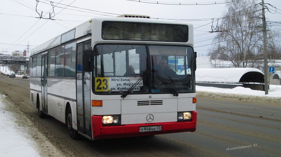 Владимирская область, Mercedes-Benz O405 № О 948 НУ 33