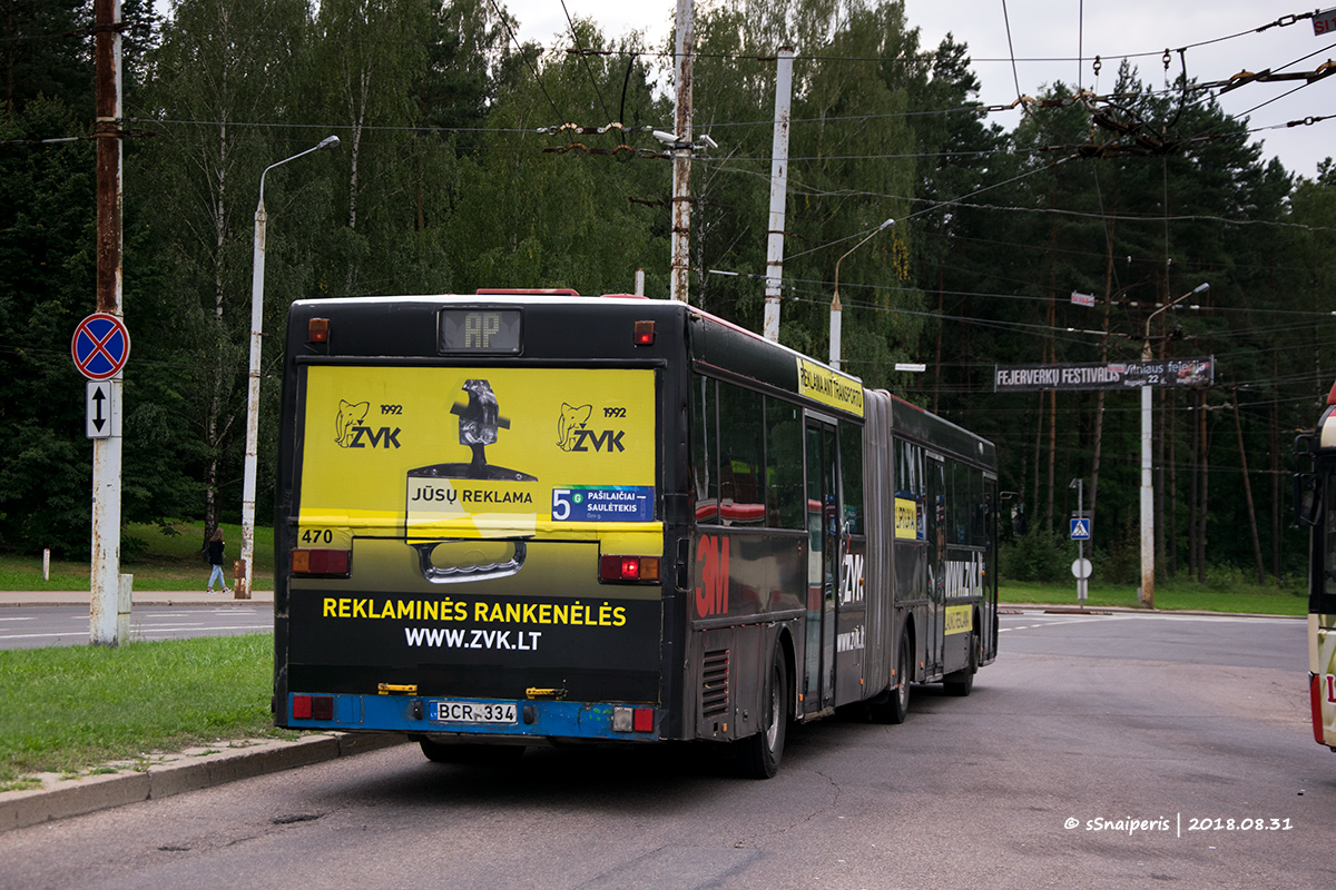 Литва, Mercedes-Benz O405G № 470