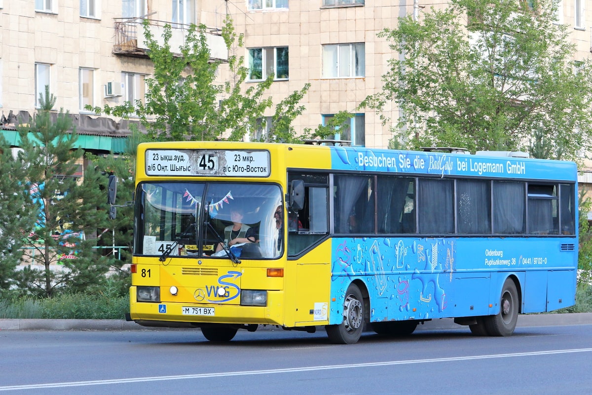 Карагандинская область, Mercedes-Benz O405 № M 751 BX