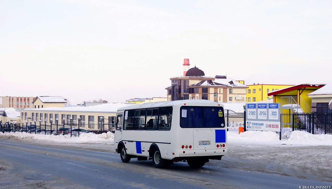 Томская область, ПАЗ-32054 № Е 454 ЕВ 70