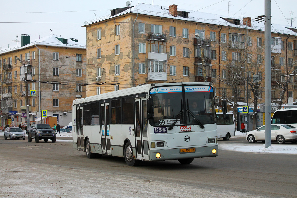 Омская область, ЛиАЗ-5293.00 № 656