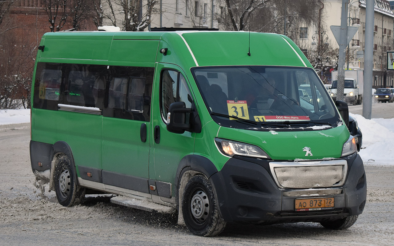 Тюменская область, Автодом-21080* (Peugeot Boxer) № АО 873 72