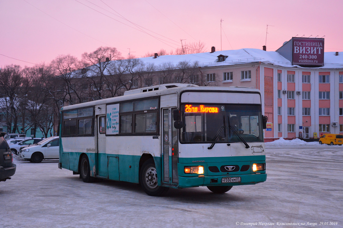 Хабаровский край, Daewoo BS106 Royal City (Busan) № К 030 ХМ 27