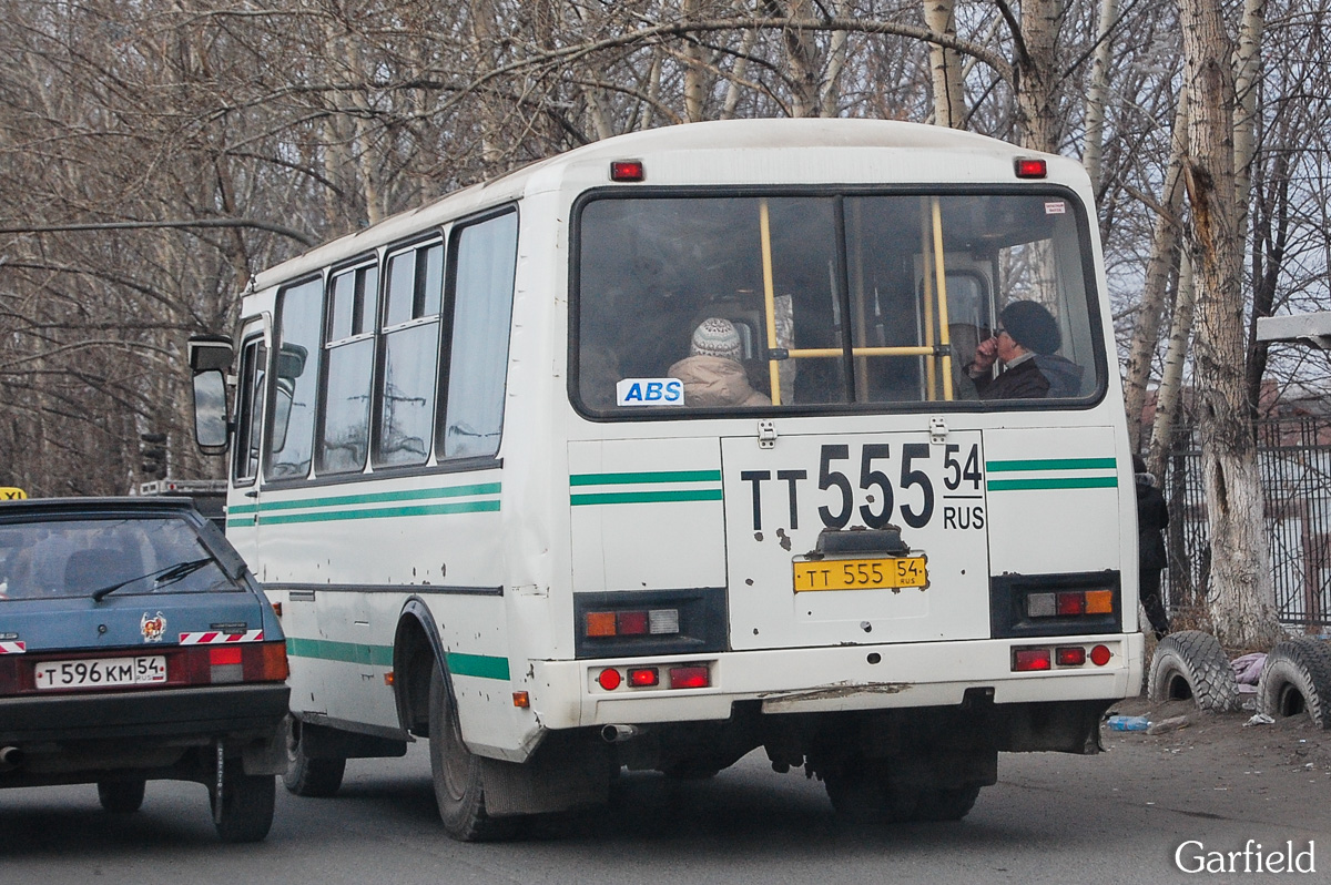 Новосибирская область, ПАЗ-32054 № ТТ 555 54 — Фото — Автобусный транспорт