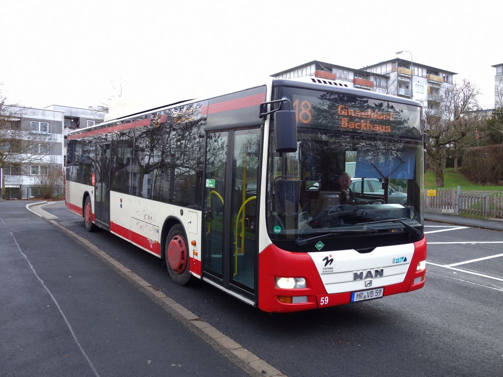 Гессен, MAN A21 Lion's City NL313 CNG № 59