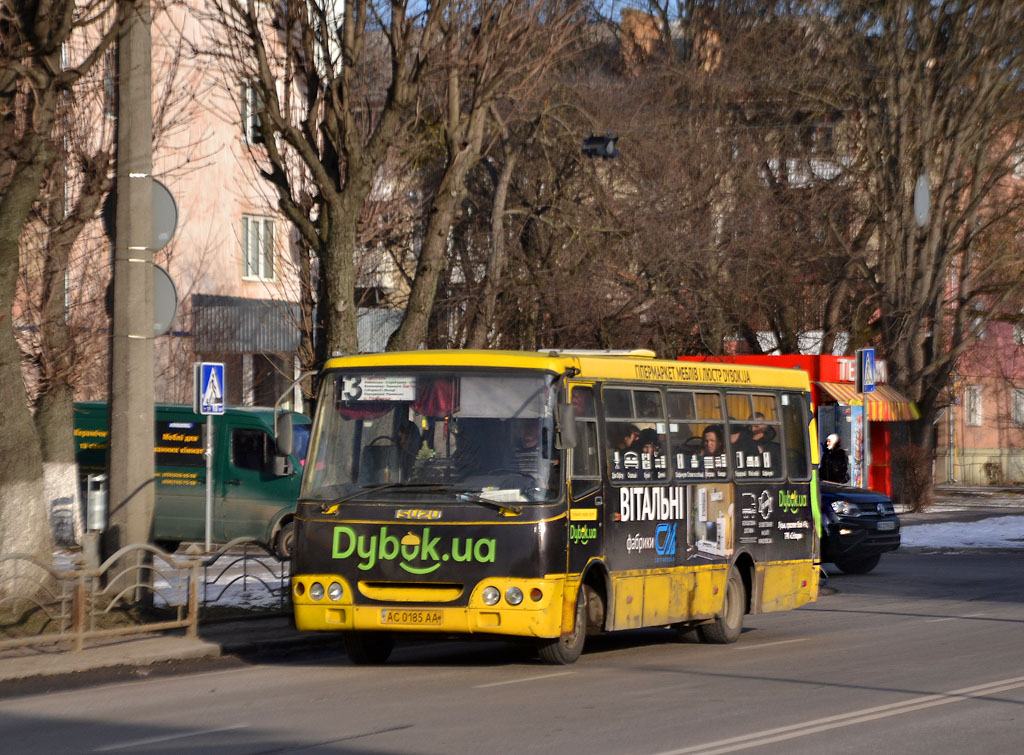 Волынская область, Богдан А09202 № AC 0185 AA