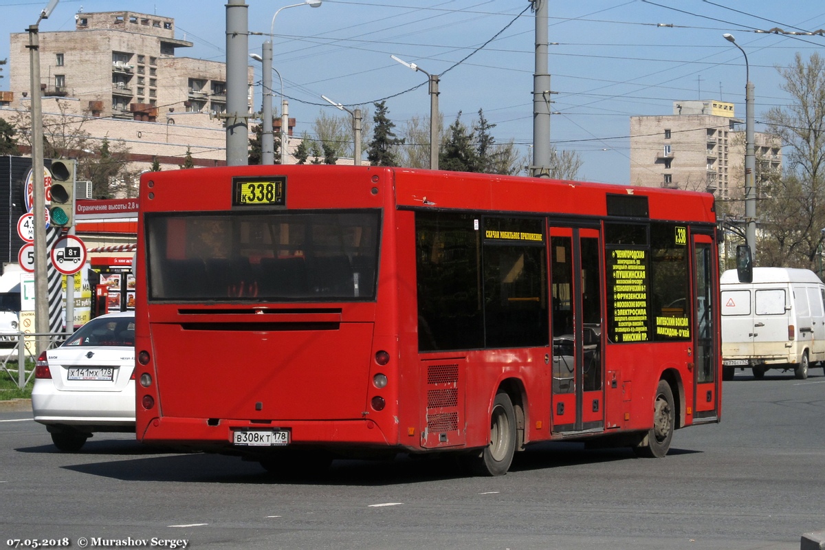 Санкт-Петербург, МАЗ-206.067 № В 308 КТ 178