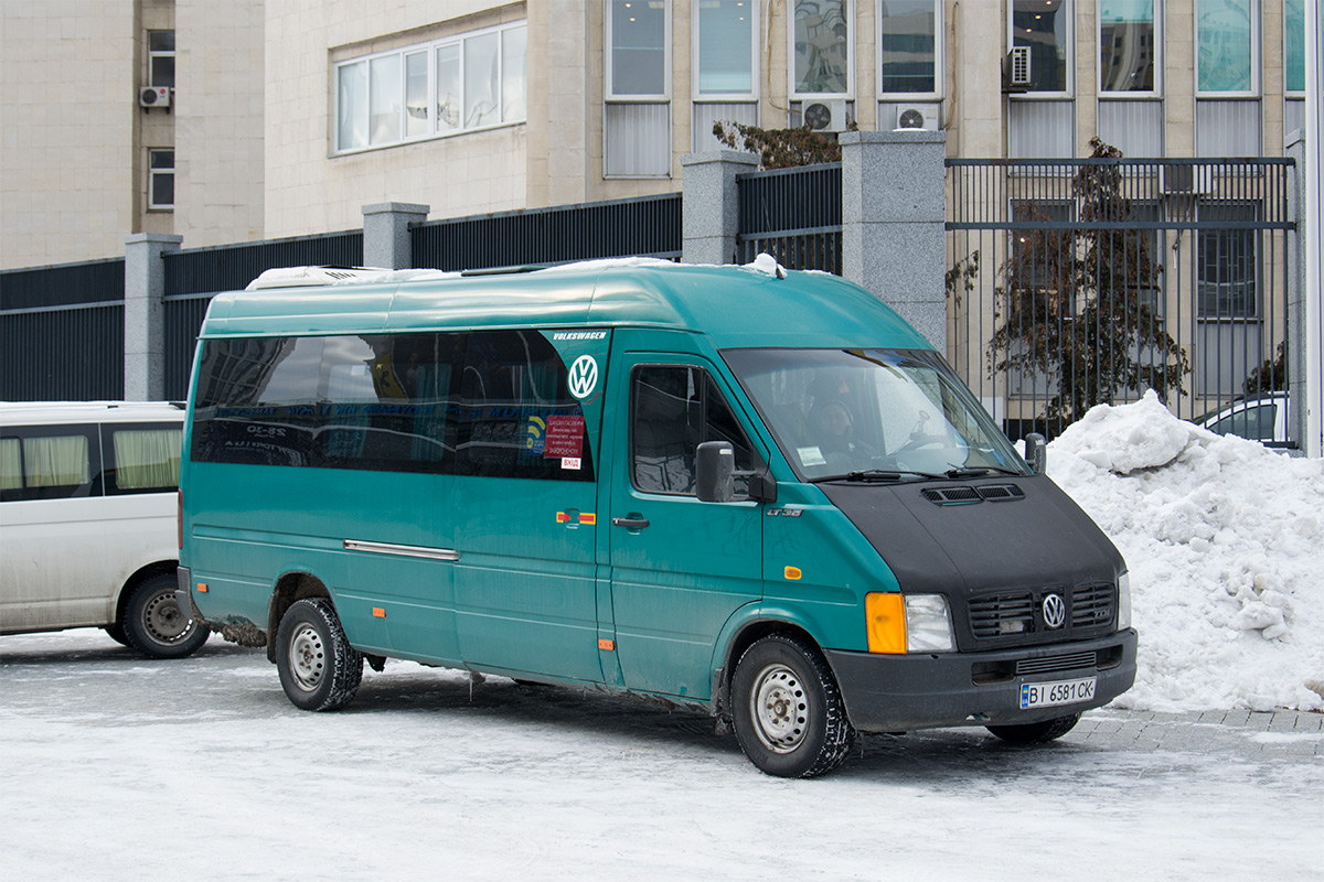 Полтавская область, Volkswagen LT35 № BI 6581 CK