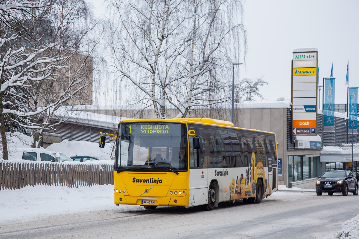 Финляндия, Volvo 8700LE № 323