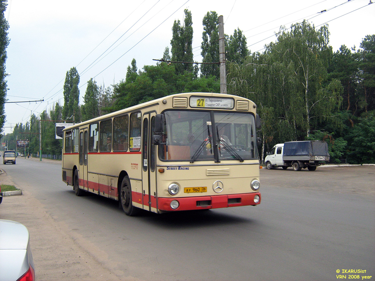 Воронежская область, Mercedes-Benz O307 № АУ 960 36