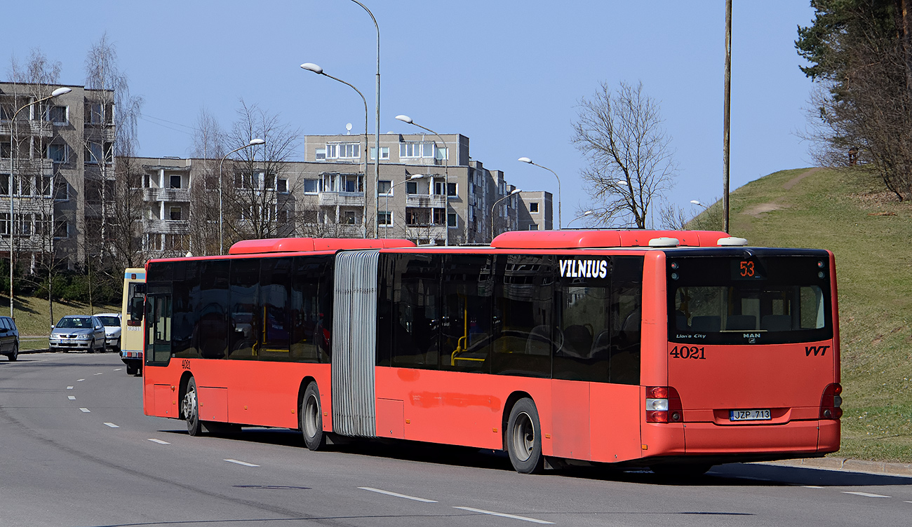 Lithuania, MAN A23 Lion's City GL NG313 # 4021
