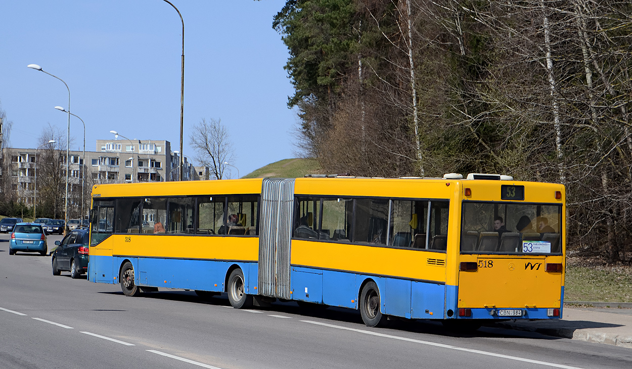 Литва, Mercedes-Benz O405G № 518