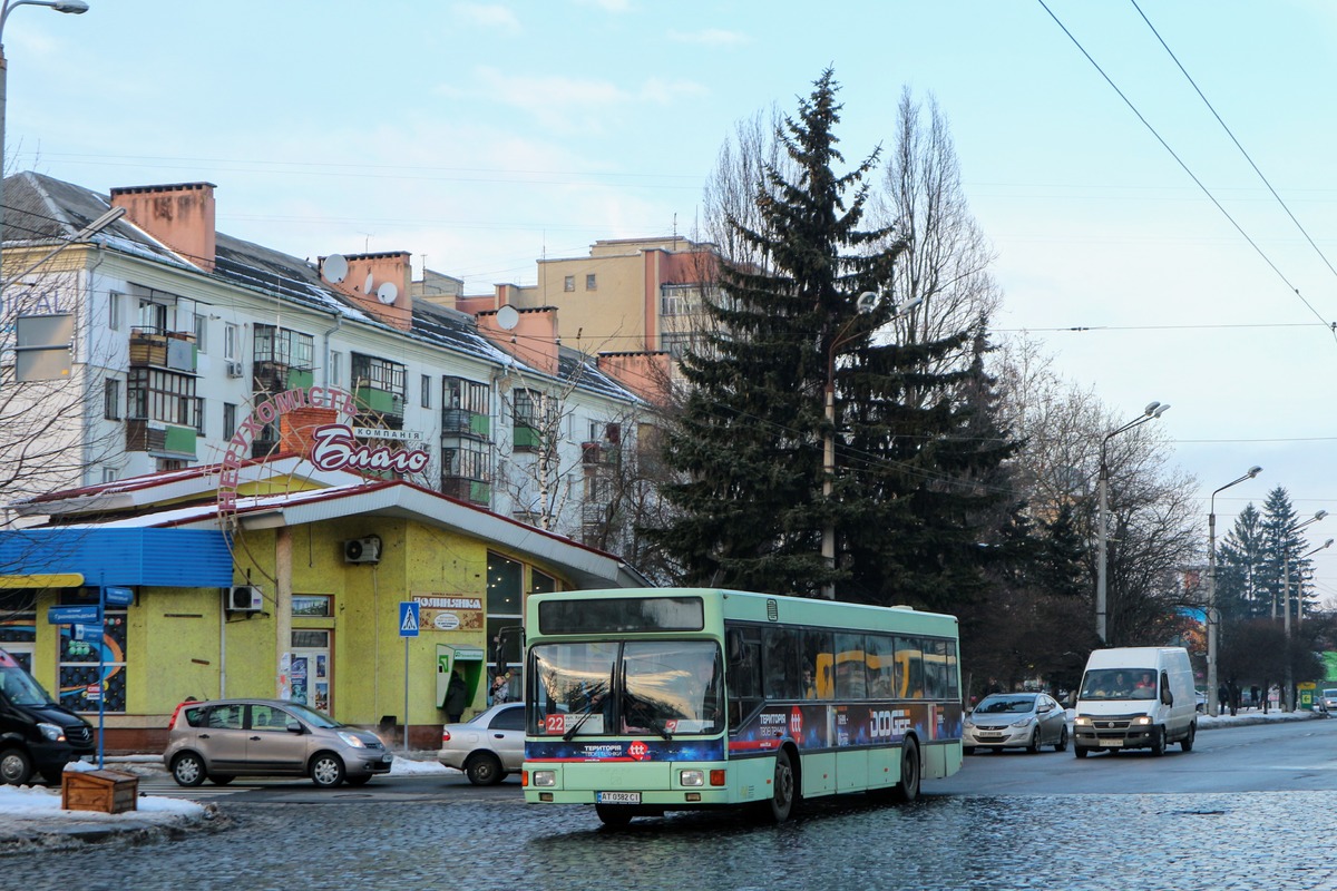 Ивано-Франковская область, MAN A12 EL262 № AT 0382 CI