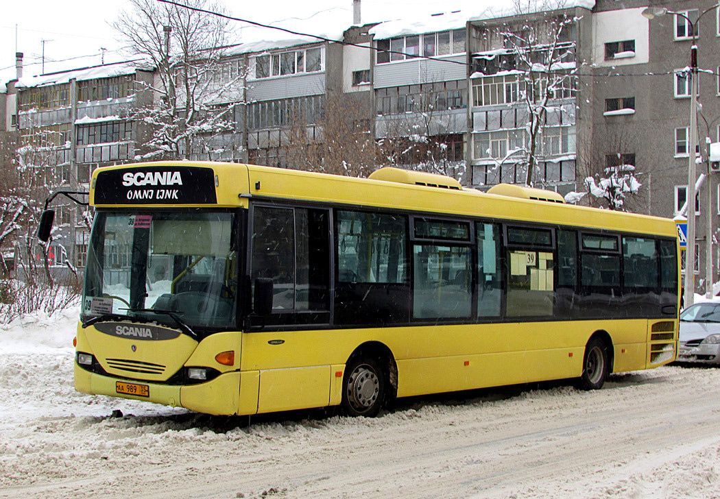 Вологодская область, Scania OmniLink I (Скания-Питер) № АА 989 35