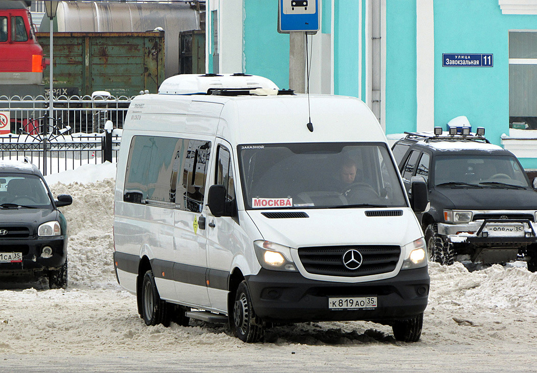 Вологодская область, Луидор-223690 (MB Sprinter) № К 819 АО 35