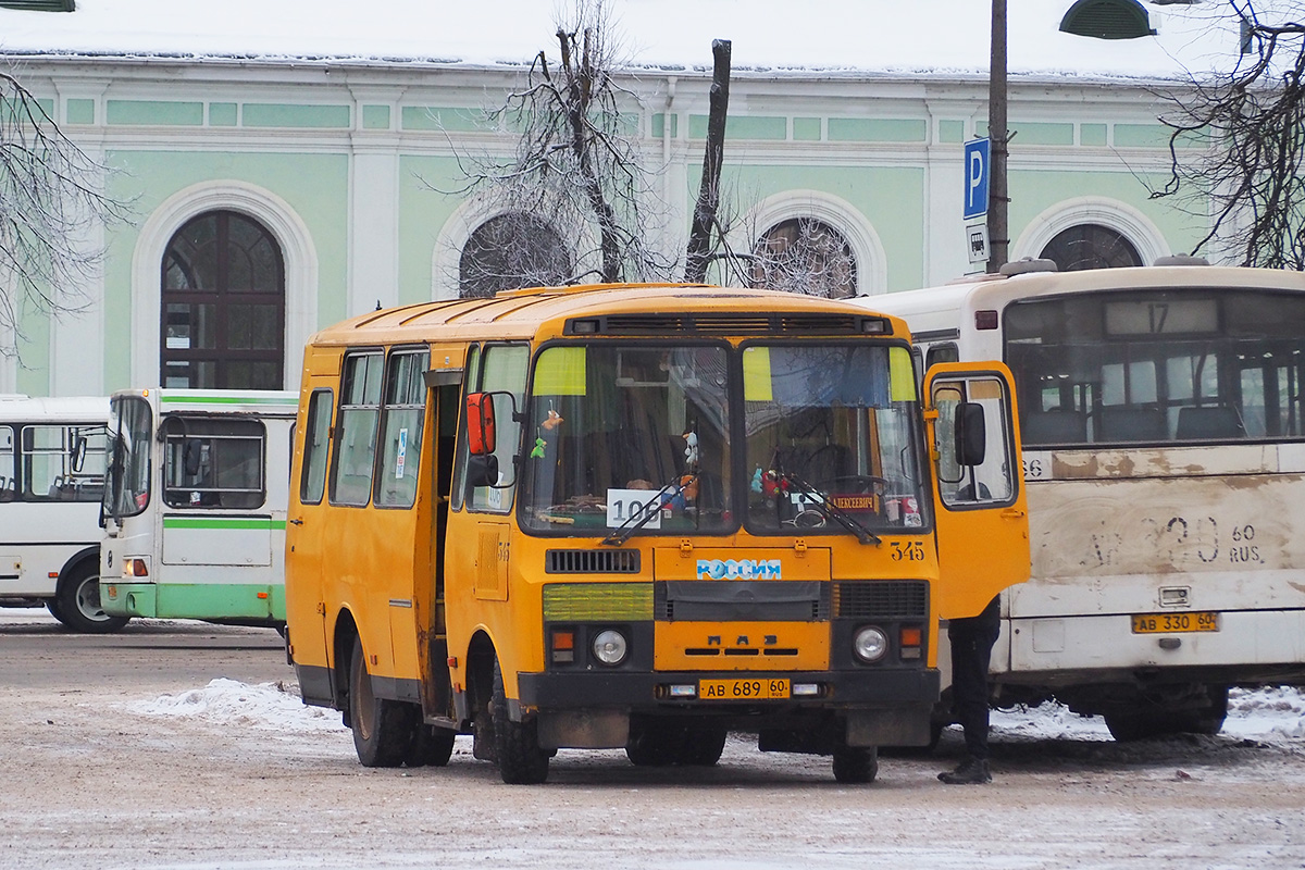 Псковская область, ПАЗ-32053 № 345