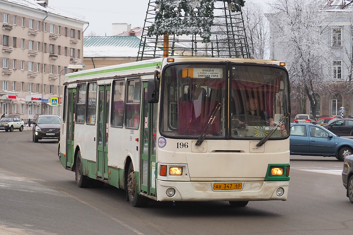 Псковская область, ЛиАЗ-5256.25 № 196