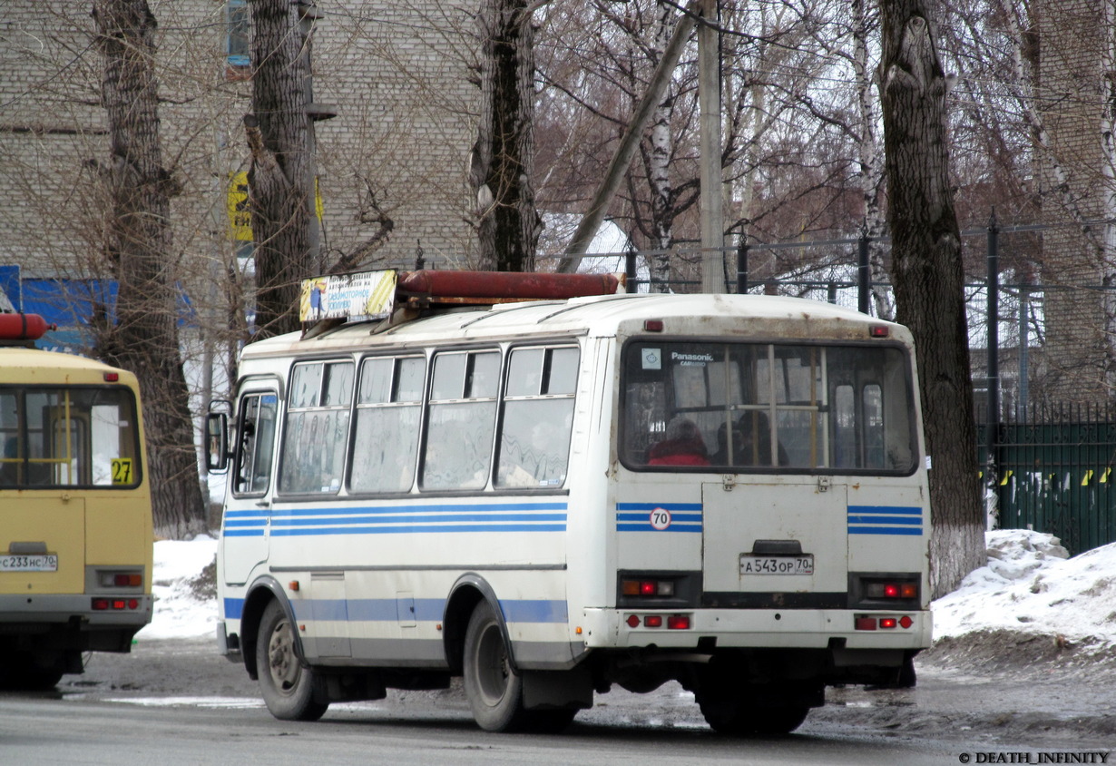 Томская область, ПАЗ-3205-110 № А 543 ОР 70