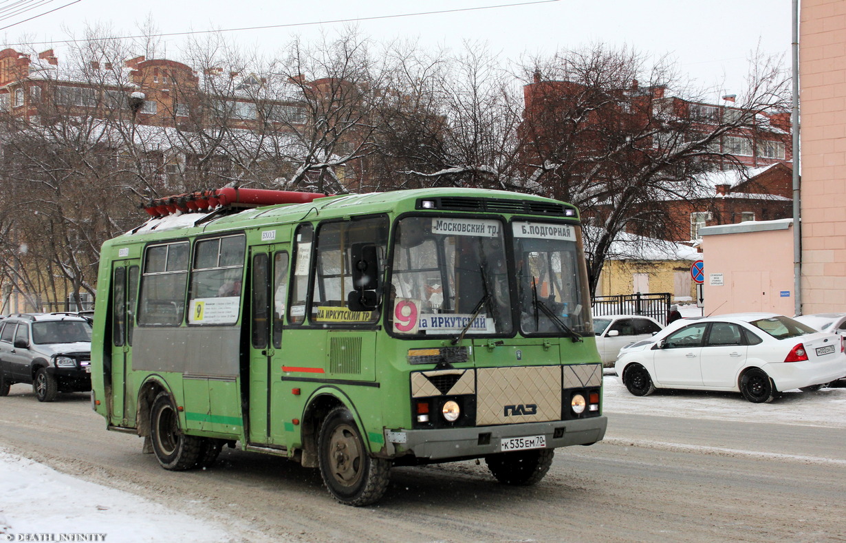 Томская область, ПАЗ-32054 № К 535 ЕМ 70