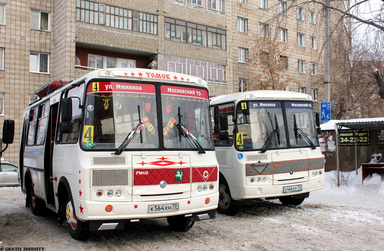 Томская область, ПАЗ-32054 № К 564 ХН 70