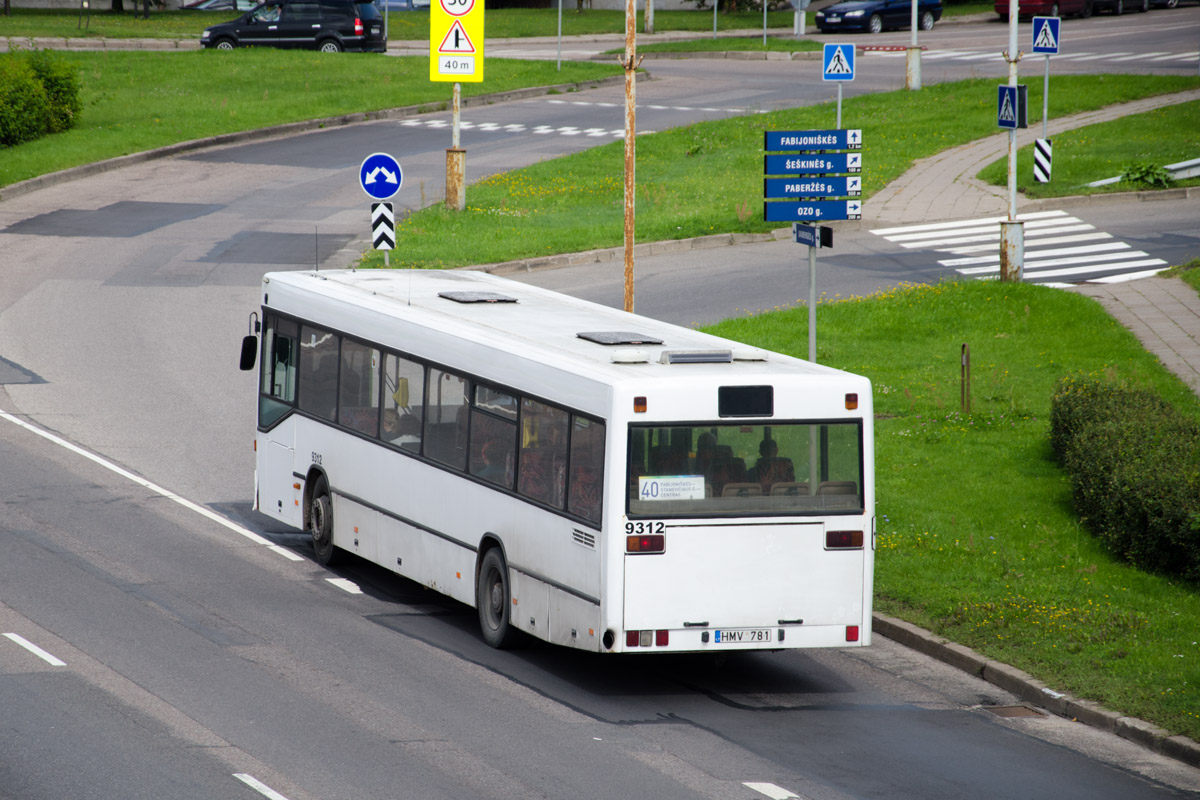 Литва, Mercedes-Benz O405N № 9312